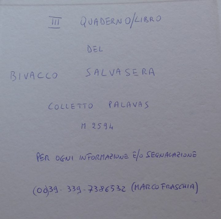 Bivouac Salvasera