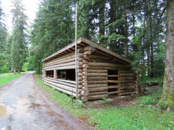 Abris de la forêt de la Joux