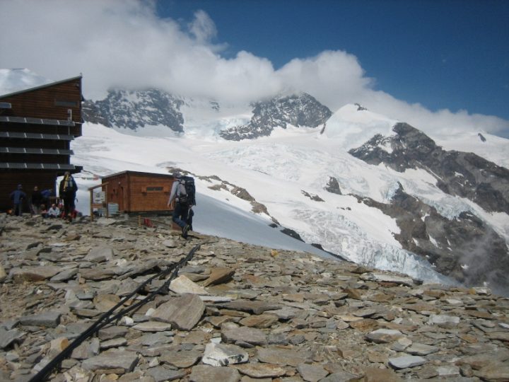 Refuge Quintino Sella à Felik