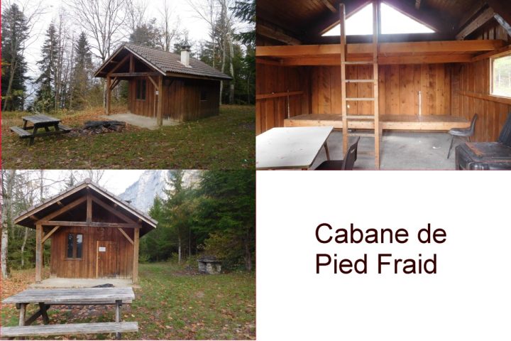 Cabane de Pied Frais (ou de la Fessie)