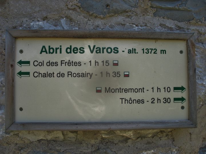 Abri des Varos