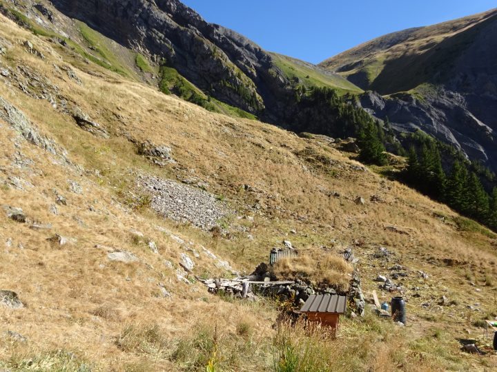 Ancienne cabane du Pré de la Vache