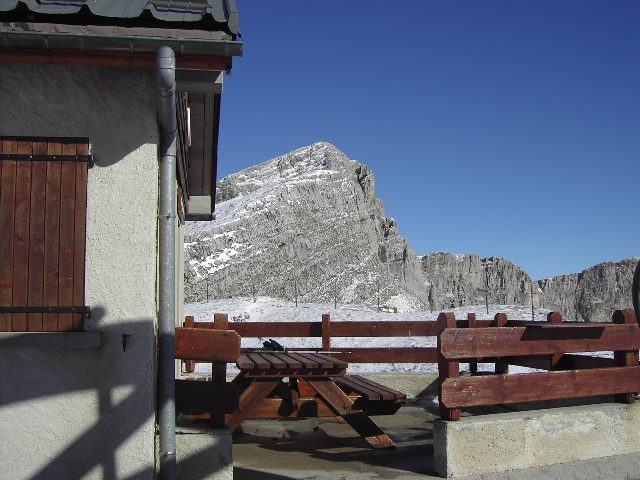 Refuge du Grand Couloir (Pte Moucherolle)