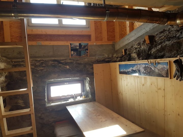 Fletschhornhütte / Studentenhütte / Cabane des Pères