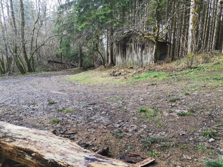 Cabane au dessus de Planfay