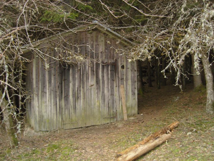 Cabane au dessus de Planfay
