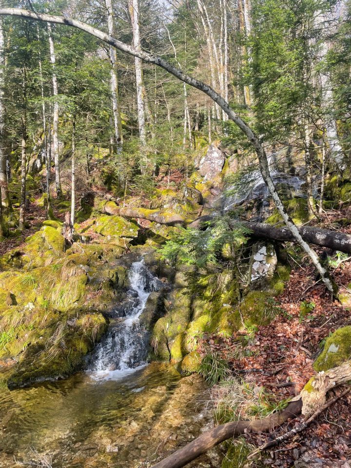Wasserfall Schahling Hütte