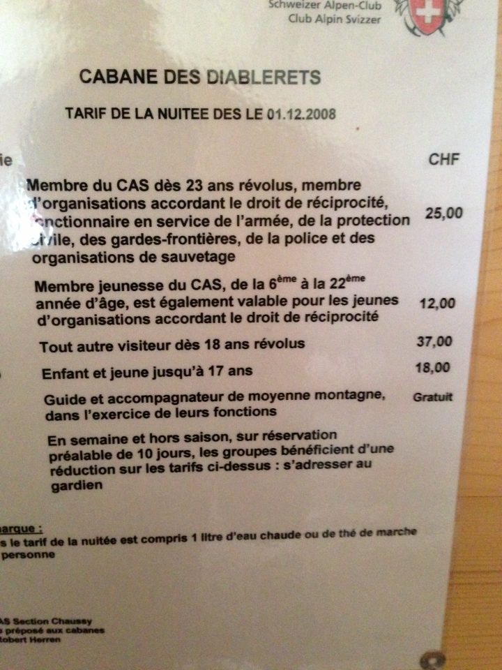 Cabane des Diablerets