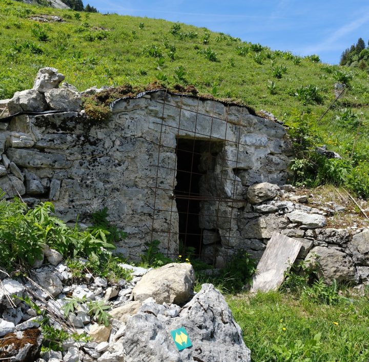 Chalet ruiné de Talamarche