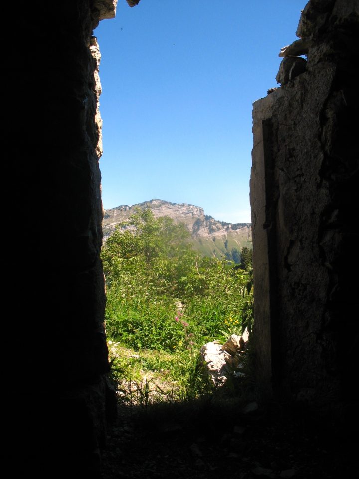 Chalet ruiné de Talamarche