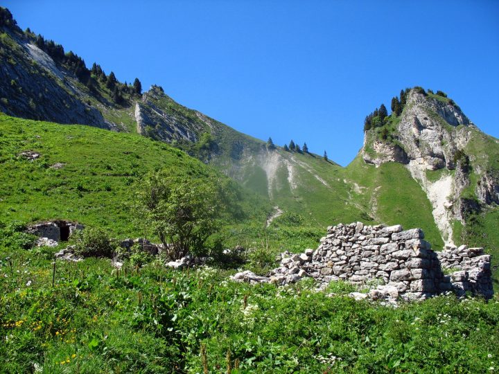 Chalet ruiné de Talamarche