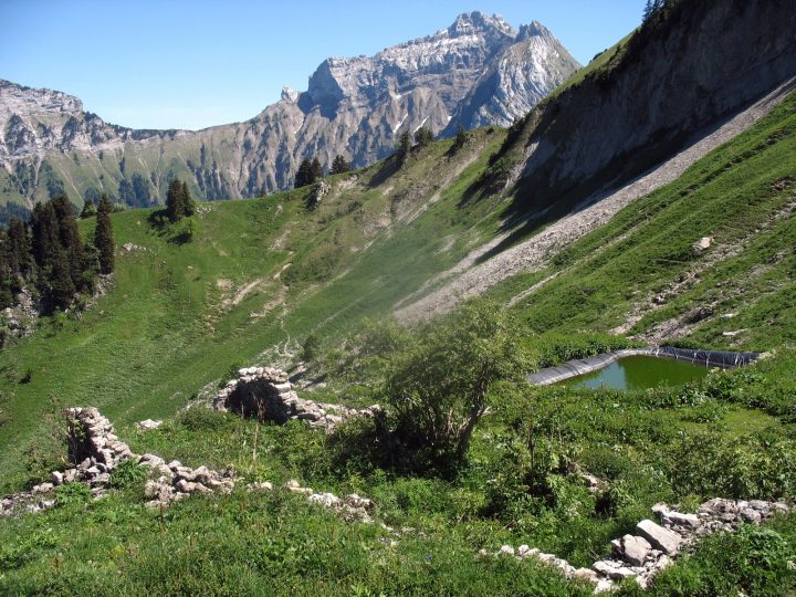 Chalet ruiné de Talamarche