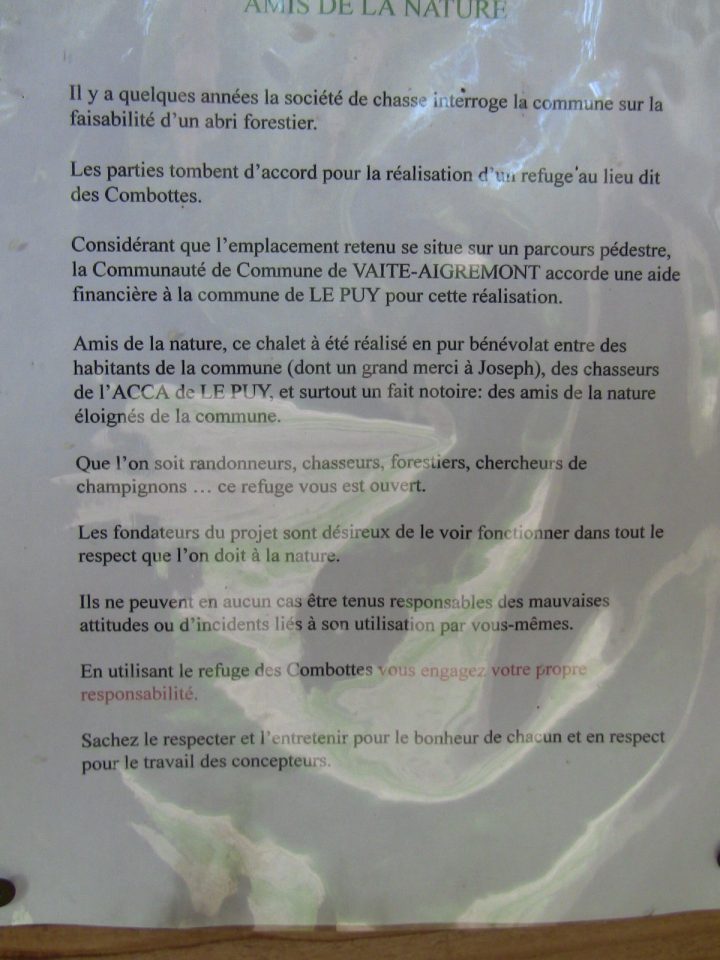Refuge des Combottes