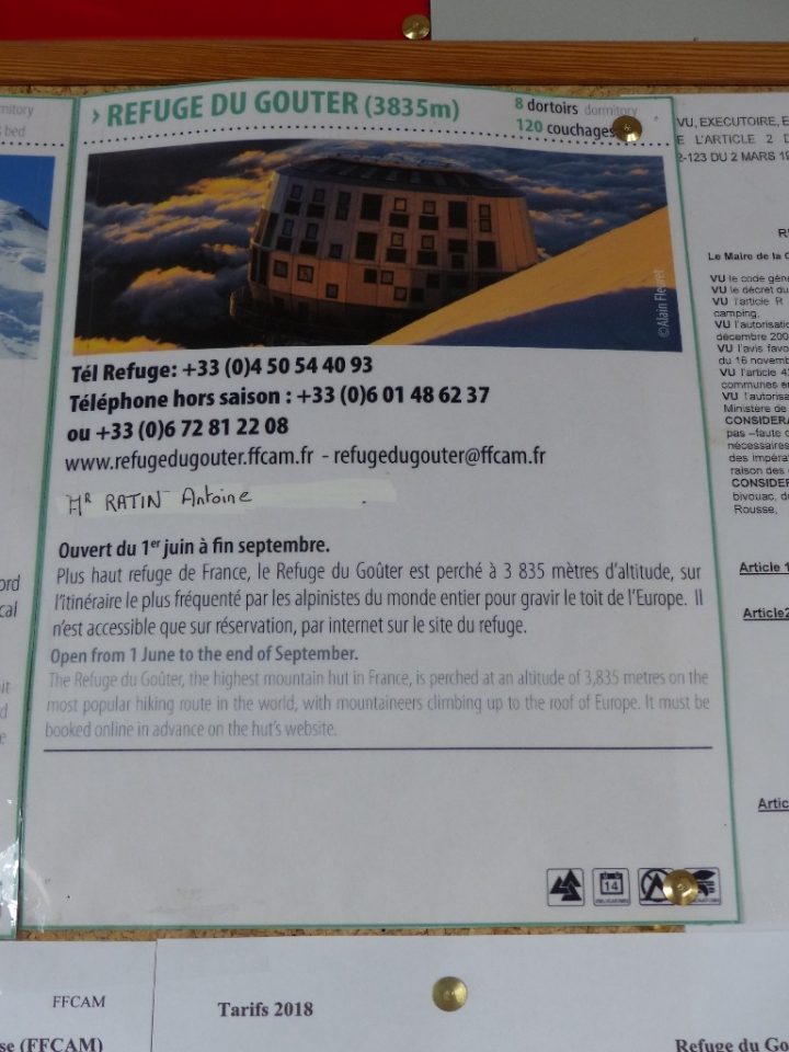 Refuge du Goûter