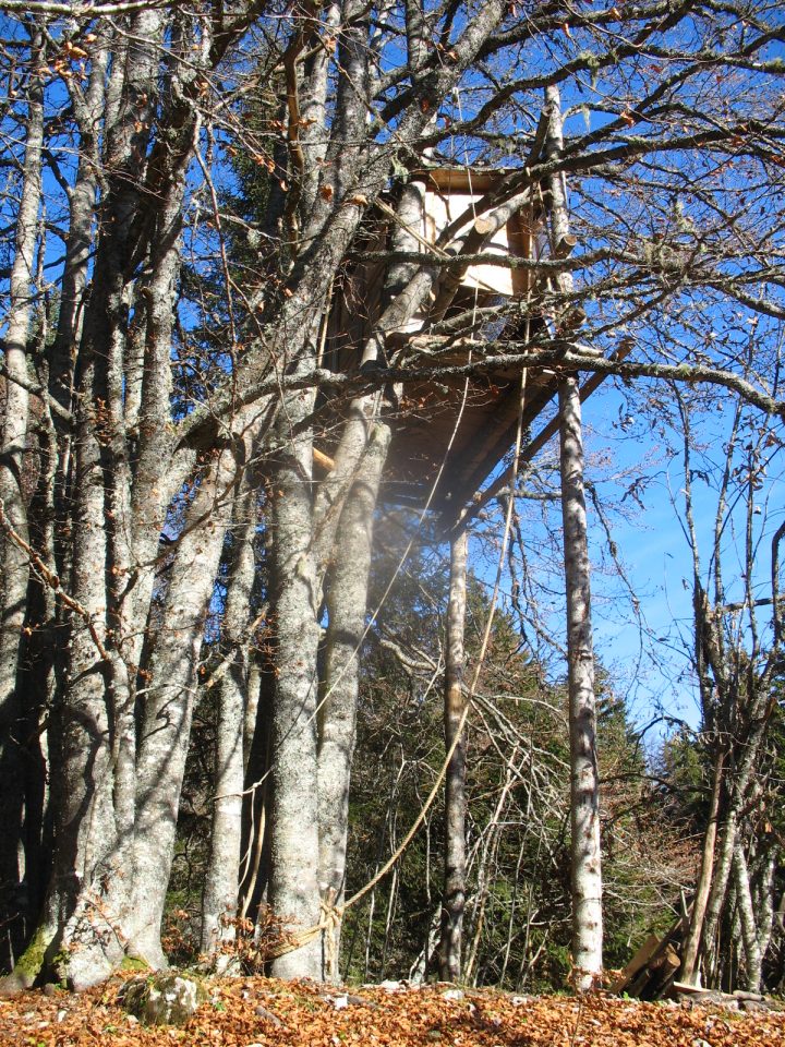 Cabane perchée de Pré Bouclier