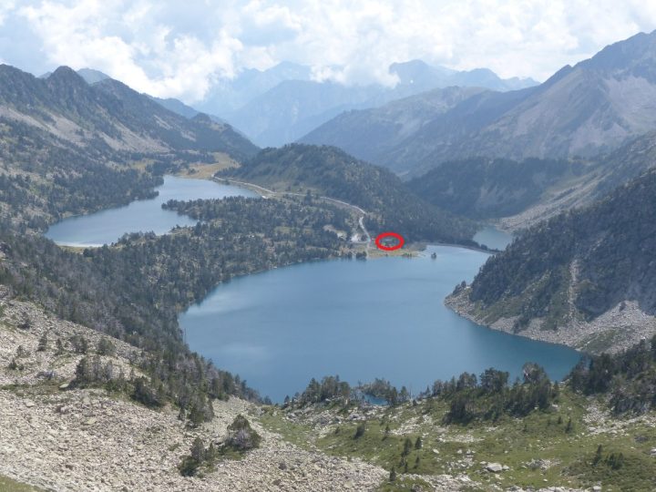 Abri hivernal du lac d'Aubert