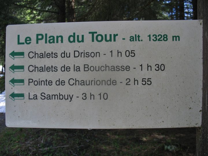 Chalet du Plan du Tour