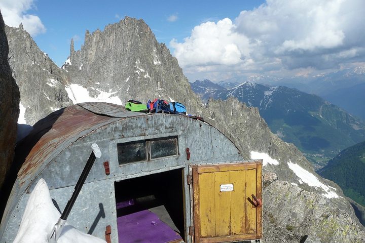Bivouac de la Brenva