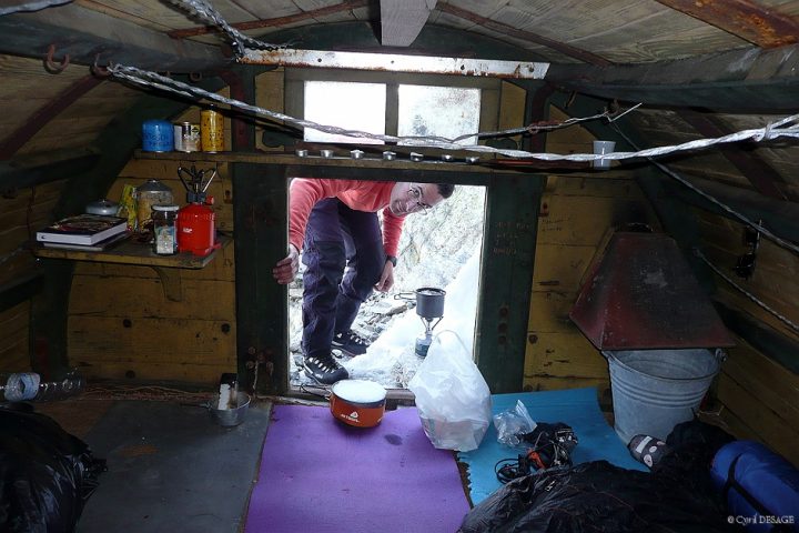 Bivouac de la Brenva