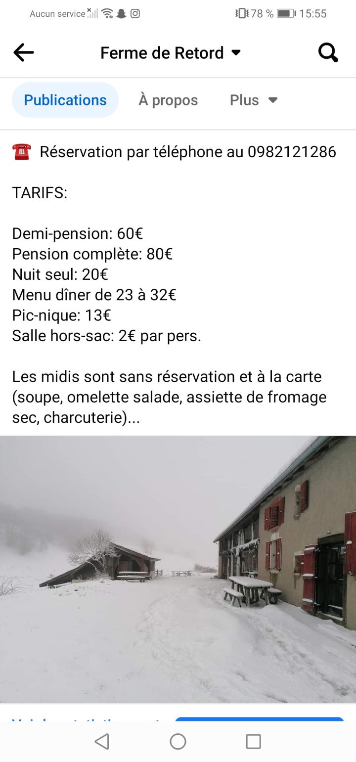 La Ferme du Retord