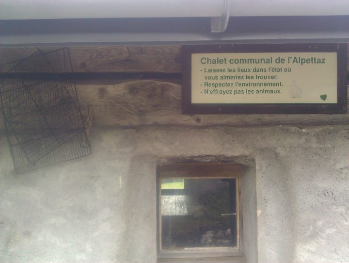 Chalet communal de l'Alpettaz