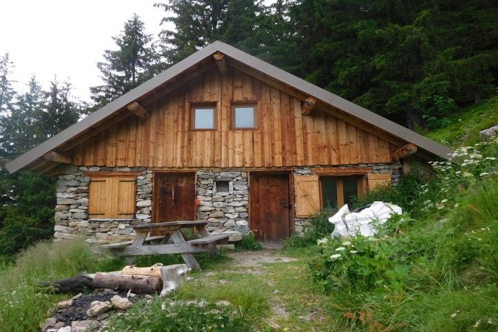 Premier chalet de la Petite Valloire