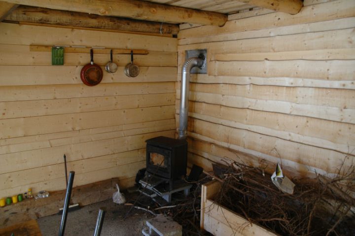 Premier chalet de la Petite Valloire