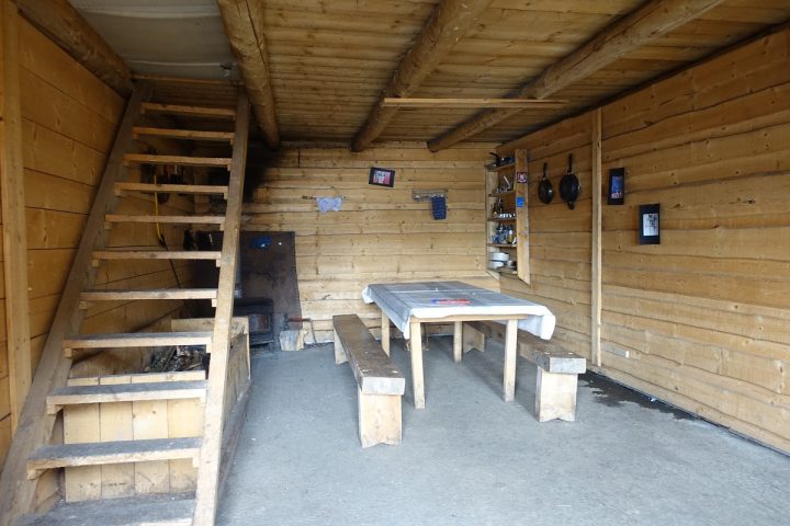 Premier chalet de la Petite Valloire