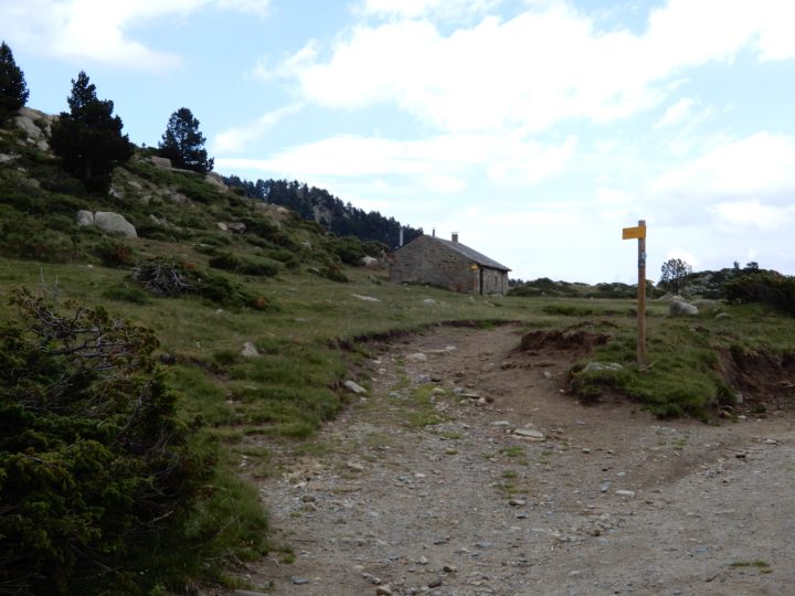 Cabane de l'étang de la Pradella