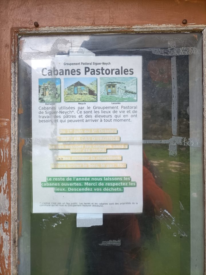 Cabane d'Auruzan