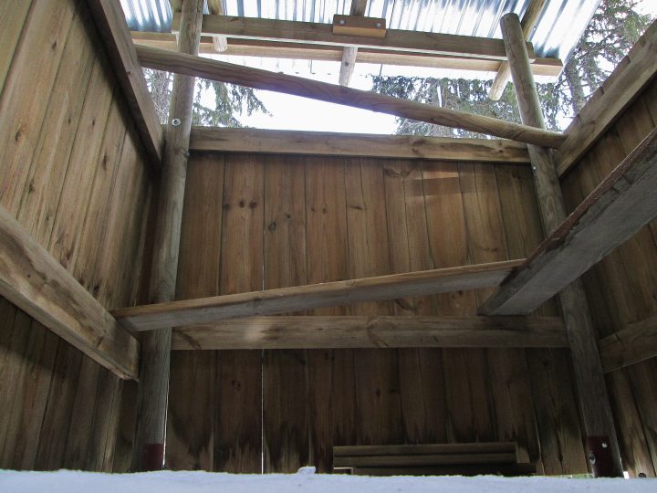 Cabane perchée d'observation du Nant des Brassets
