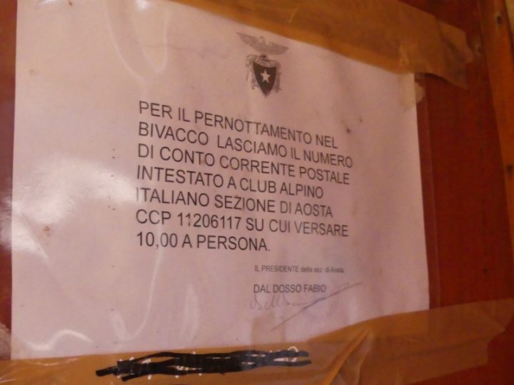 Abri-bivouac Federigo (Zullo)