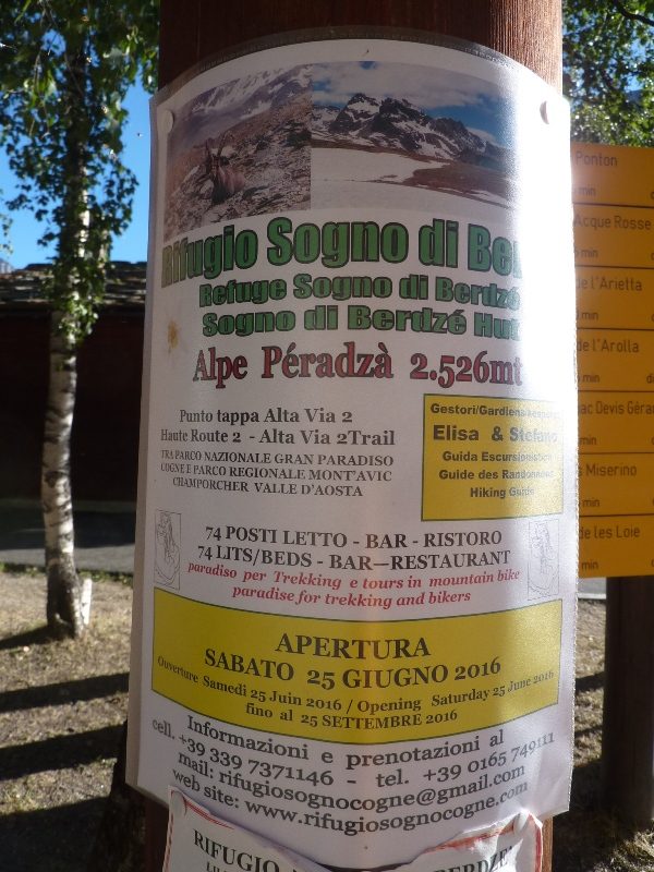 Refuge Sogno di Berdzé