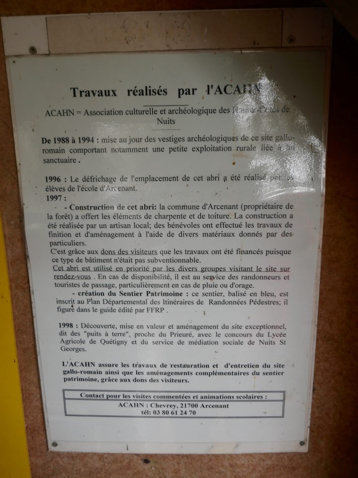 Abri Roger Ratel (site gallo-romain de l'Écartelot)