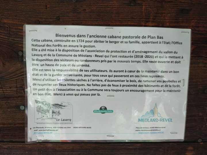 Cabane de Plan-Bas