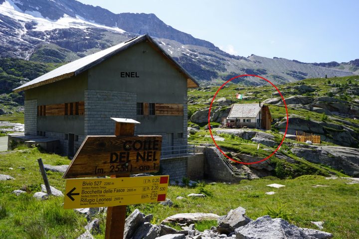 Refuge Guglielmo Jervis 2250 m