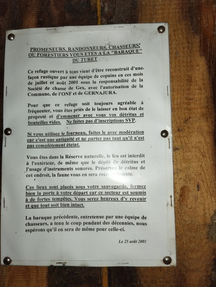 Baraque du Turet