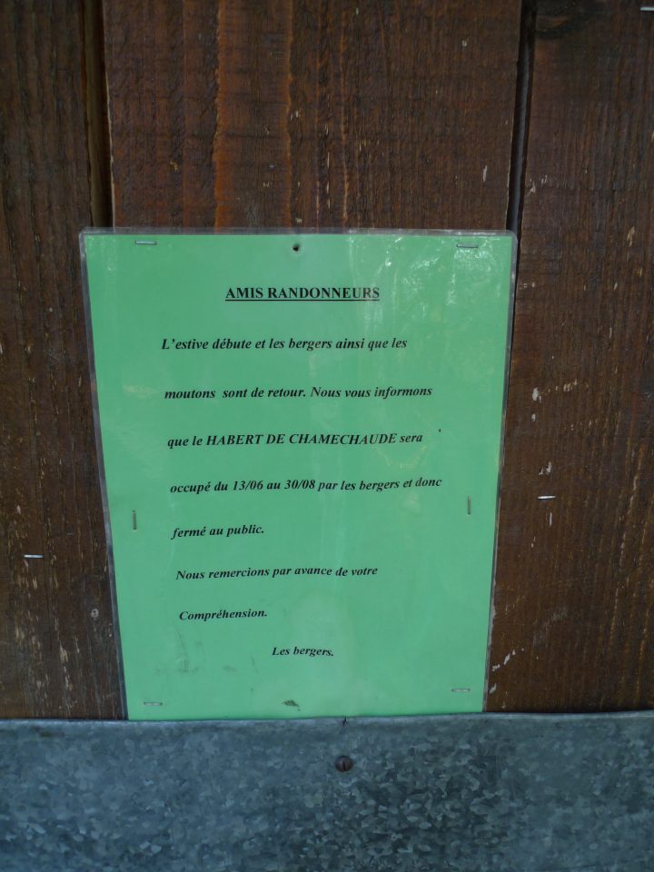 Habert de Chamechaude