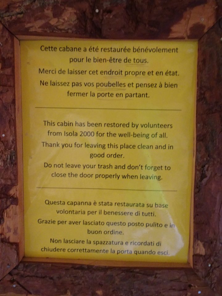 Cabane de la Lombarde