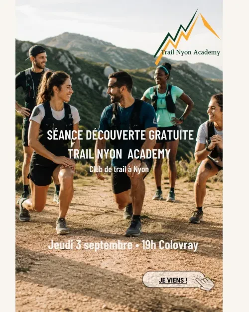 Séance découverte Ecole de trail Jeudi 3 septembre 2026