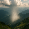 Alps precipitation